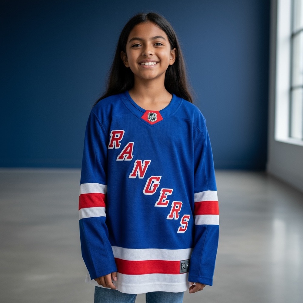 Fanatics Youth New York Rangers Replica Kids Jersey